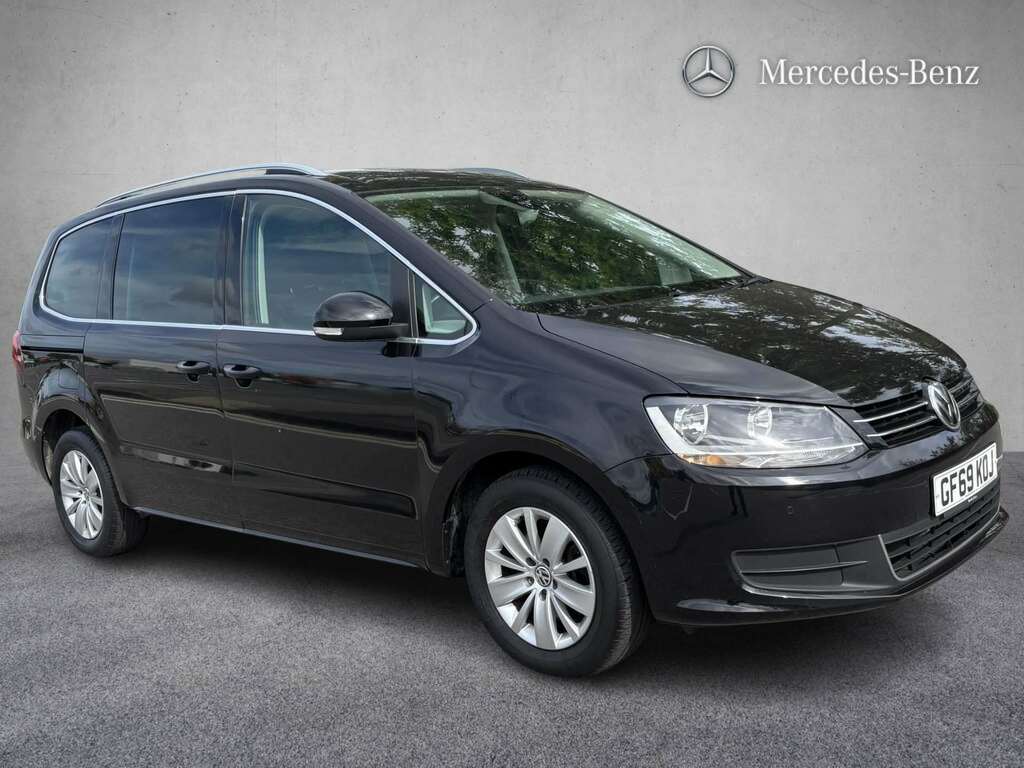 Volkswagen Sharan 2.0 Tdi Scr 150 Se Nav Dsg 2019 Black