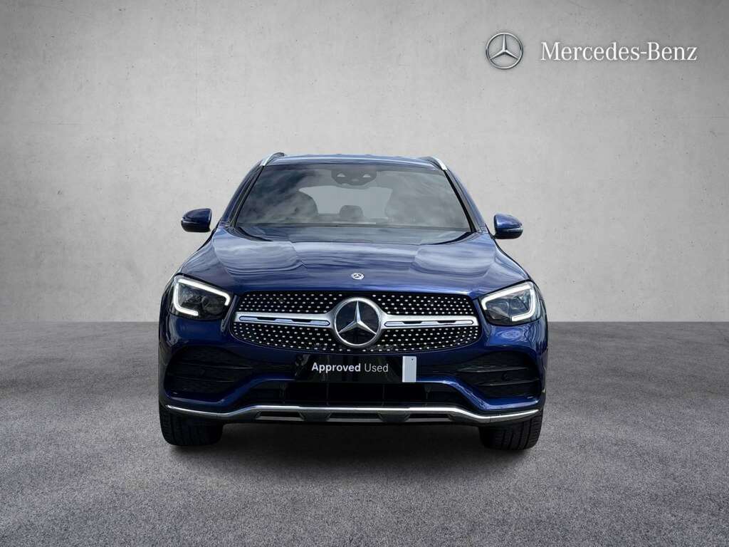 Mercedes-Benz GLC Class 300D 4Matic Amg Line Premium 9G-tronic 2019 VF69HJN Blue #4