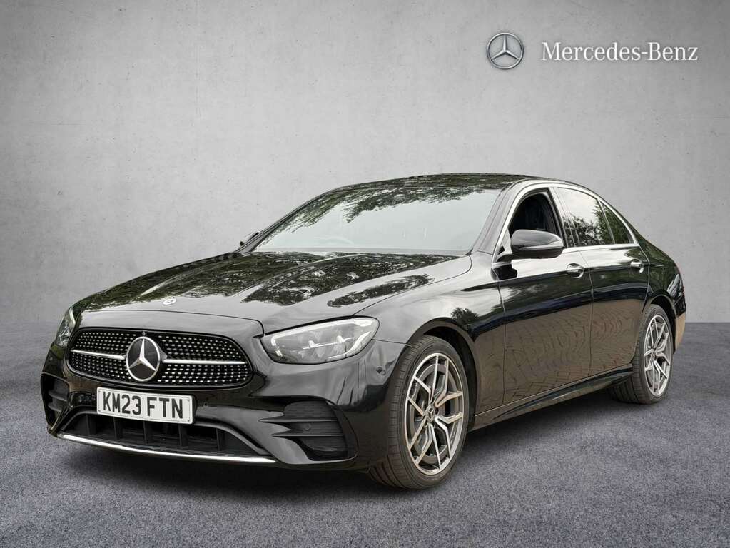 Mercedes-Benz E Class E220d 200 Amg Line Premium 9G-tronic 2023 KM23FTN Black #6