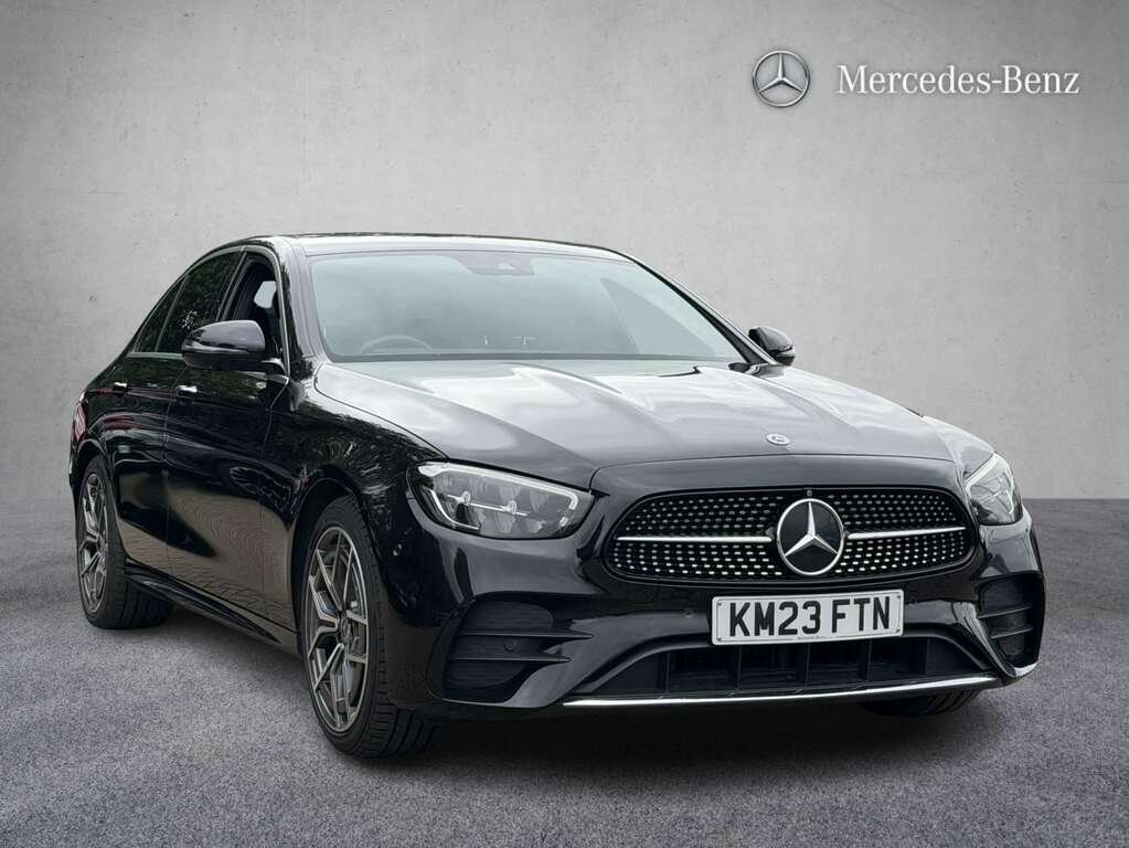 Mercedes-Benz E Class E220d 200 Amg Line Premium 9G-tronic 2023 KM23FTN Black #4