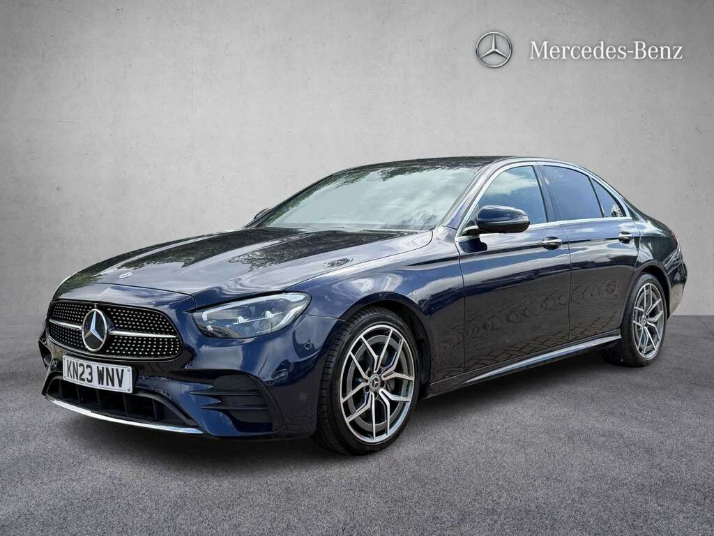 Mercedes-Benz E Class E220d 200 Amg Line Premium 9G-tronic 2023 Blue #5
