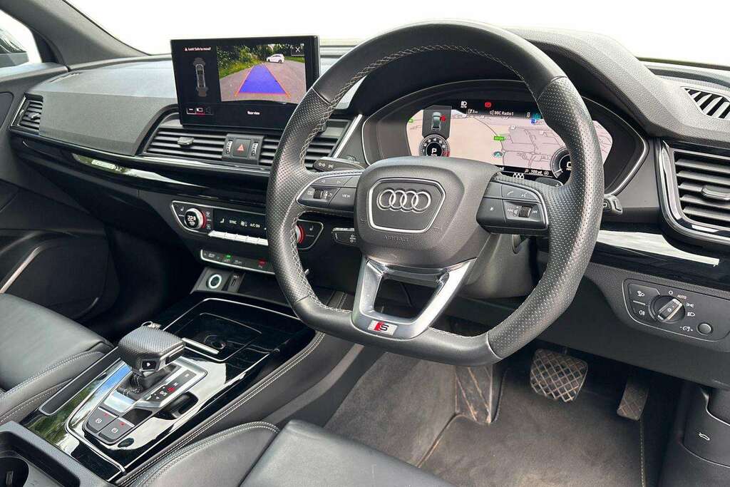 Audi Q5 50 Tfsi E Quattro Edition 1 S Tronic 2021 BV71CVU Blue #5