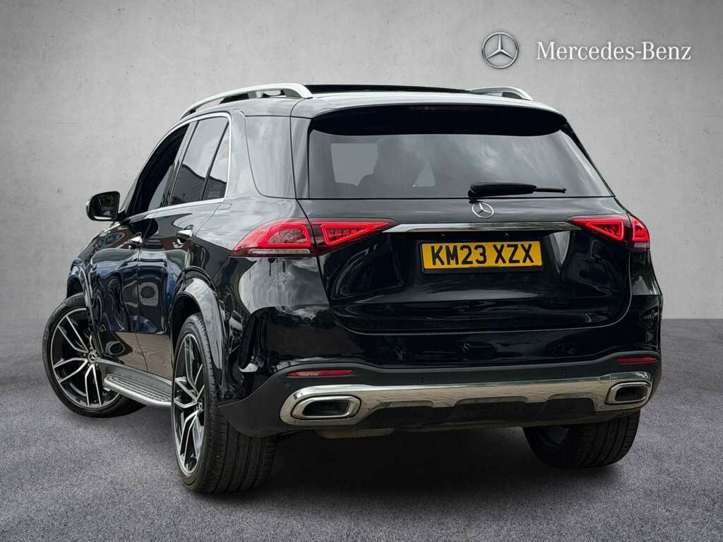 Mercedes-Benz GLE Class 400D 4Matic Amg Line Prem 9G-tron 7 St 202 KM23XZX Black #2