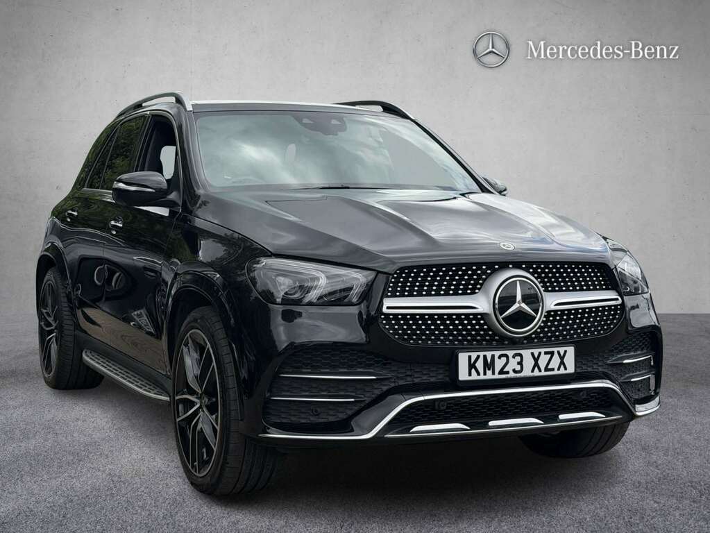 Mercedes-Benz GLE Class 400D 4Matic Amg Line Prem 9G-tron 7 St 202 KM23XZX Black #4
