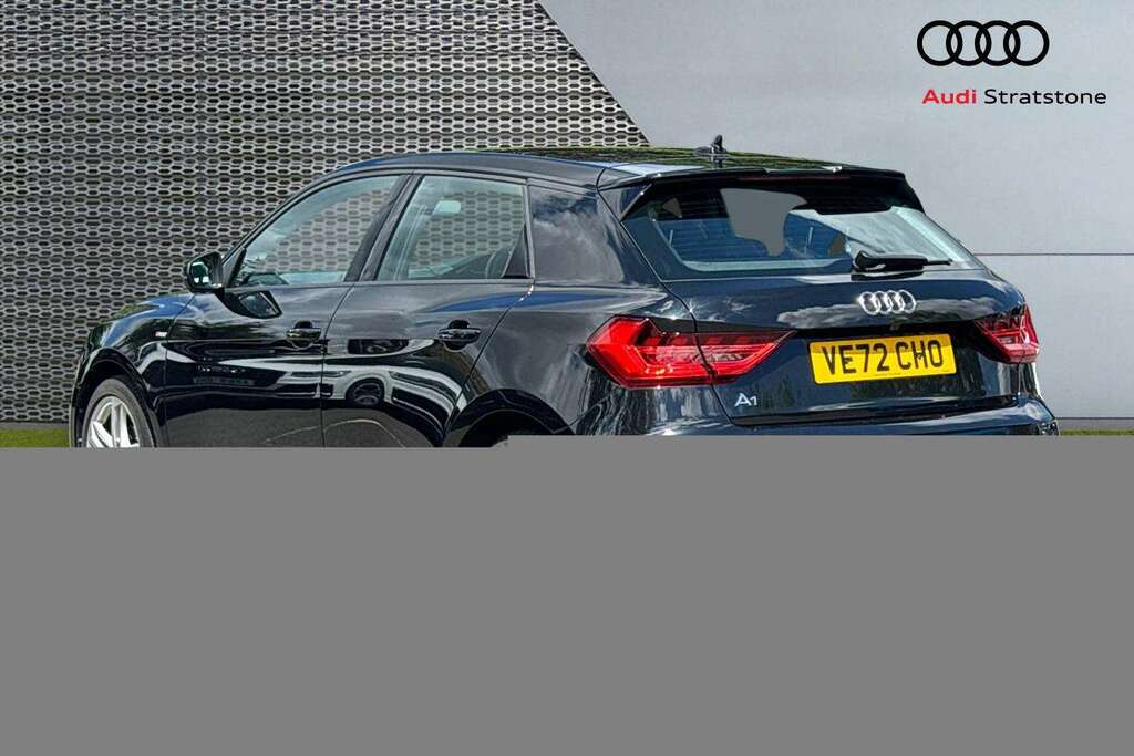 Audi A1 25 Tfsi S Line S Tronic 2023 VE72CHO Black #3