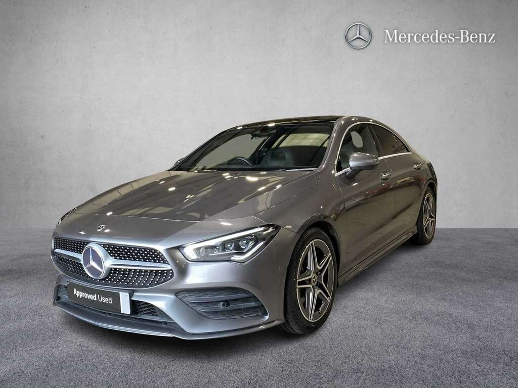 Mercedes-Benz CLA Class 220D Amg Line Premium Plus Tip 2020 Grey #4