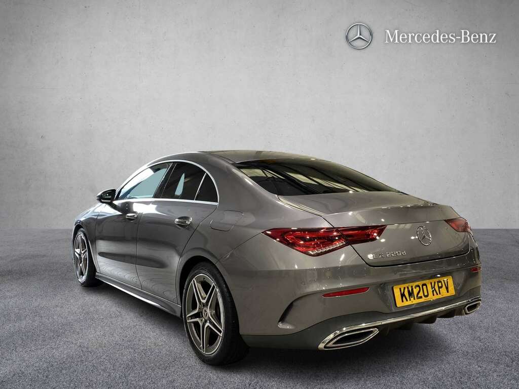 Mercedes-Benz CLA Class 220D Amg Line Premium Plus Tip 2020 Grey #6