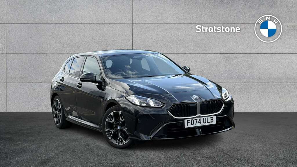 BMW 1 Series 120 M Sport Step 2024 FD74ULB Black