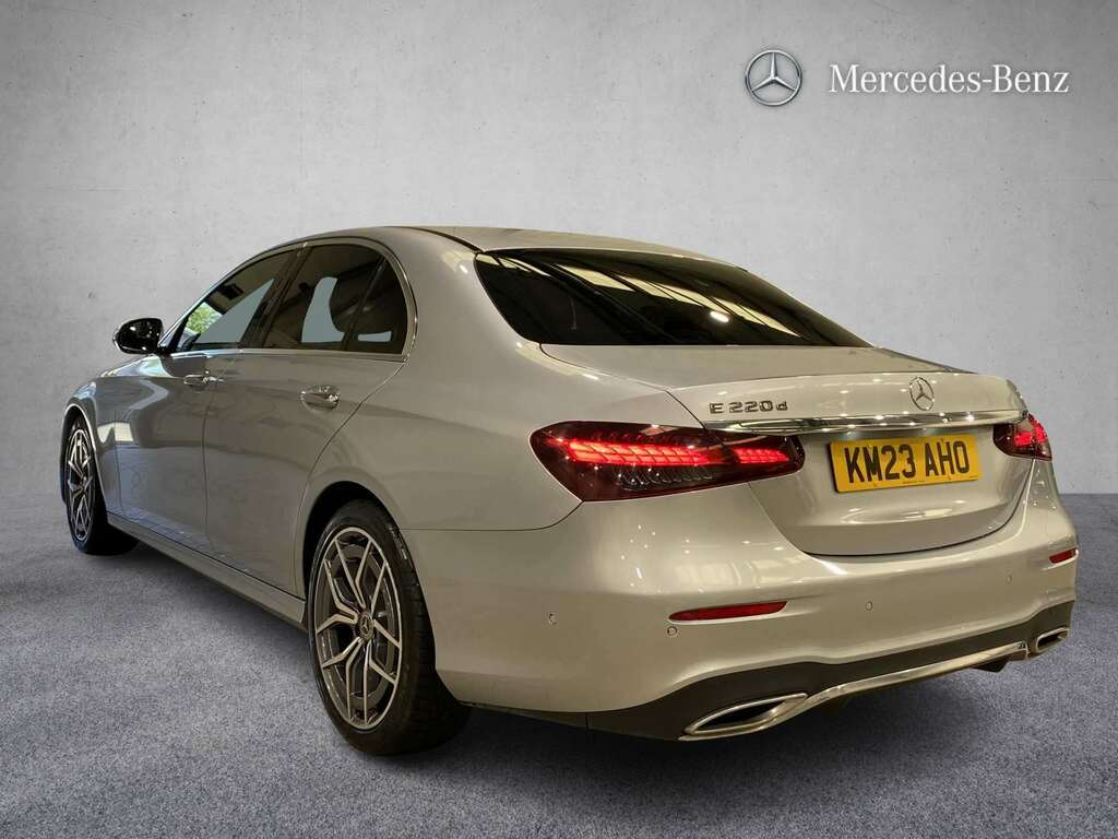 Mercedes-Benz E Class E220d 200 Amg Line Premium 9G-tronic 2023 KM23AHO Silver #6