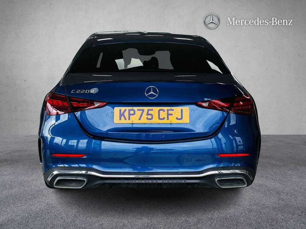 Mercedes-Benz C Class C220d Amg Line 9G-tronic 2025 KP75CFJ Blue #3