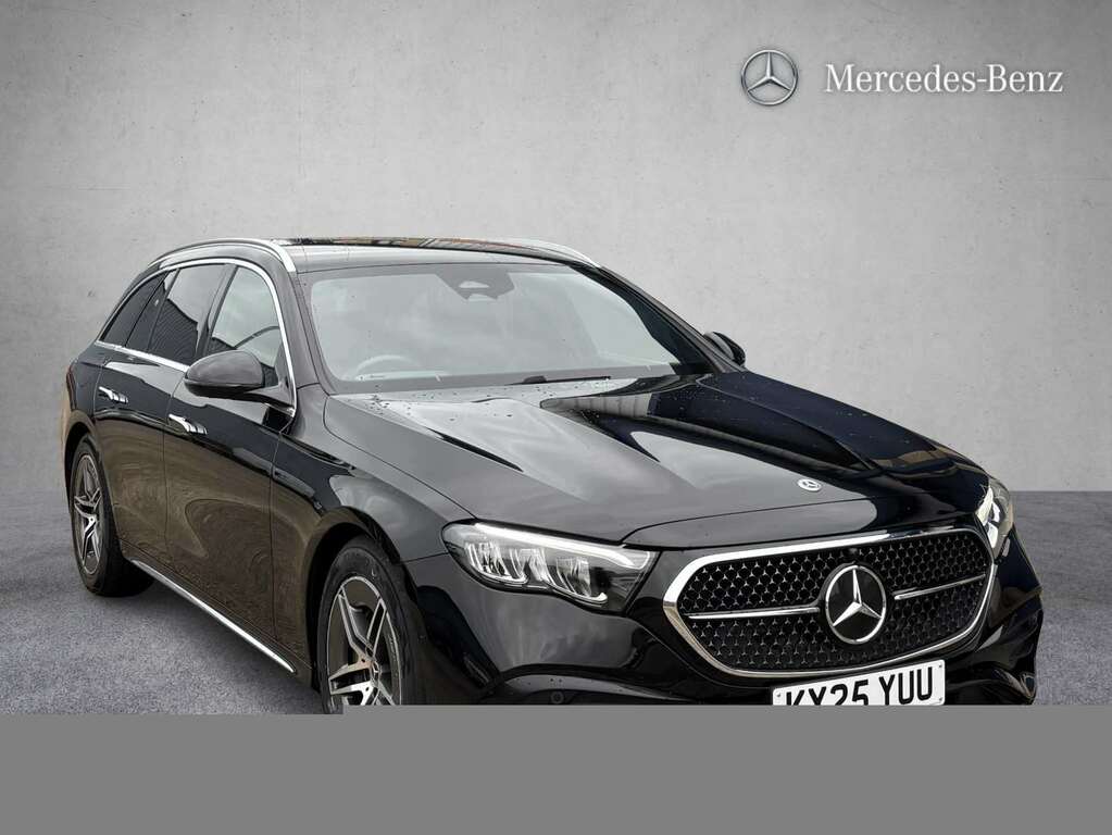 Mercedes-Benz E Class E200 Amg Line 9G-tronic 2025 Black