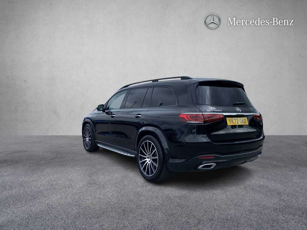 Mercedes-Benz GLS Class 400D 4Matic Night Ed 9G-tronic 2022 Black #6