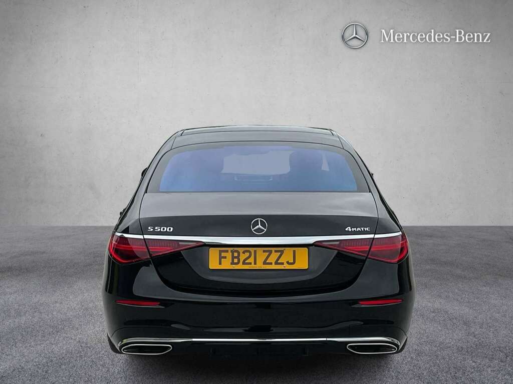 Mercedes-Benz S Class S500 4Matic Amg Line Premium 9G-tronic 2021 Black #5
