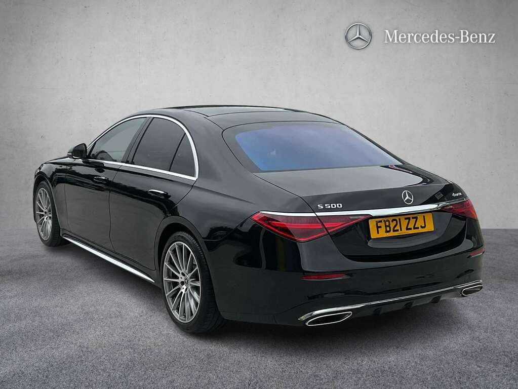 Mercedes-Benz S Class S500 4Matic Amg Line Premium 9G-tronic 2021 Black #6