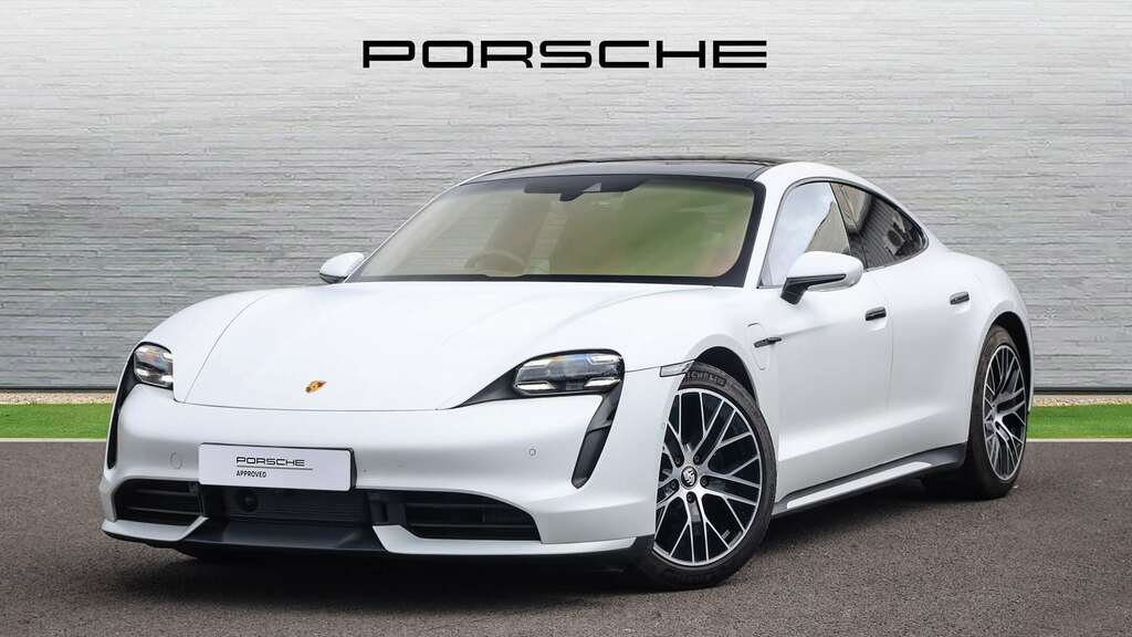 Porsche Taycan Turbo 2023 2023 BV23KCX White #2