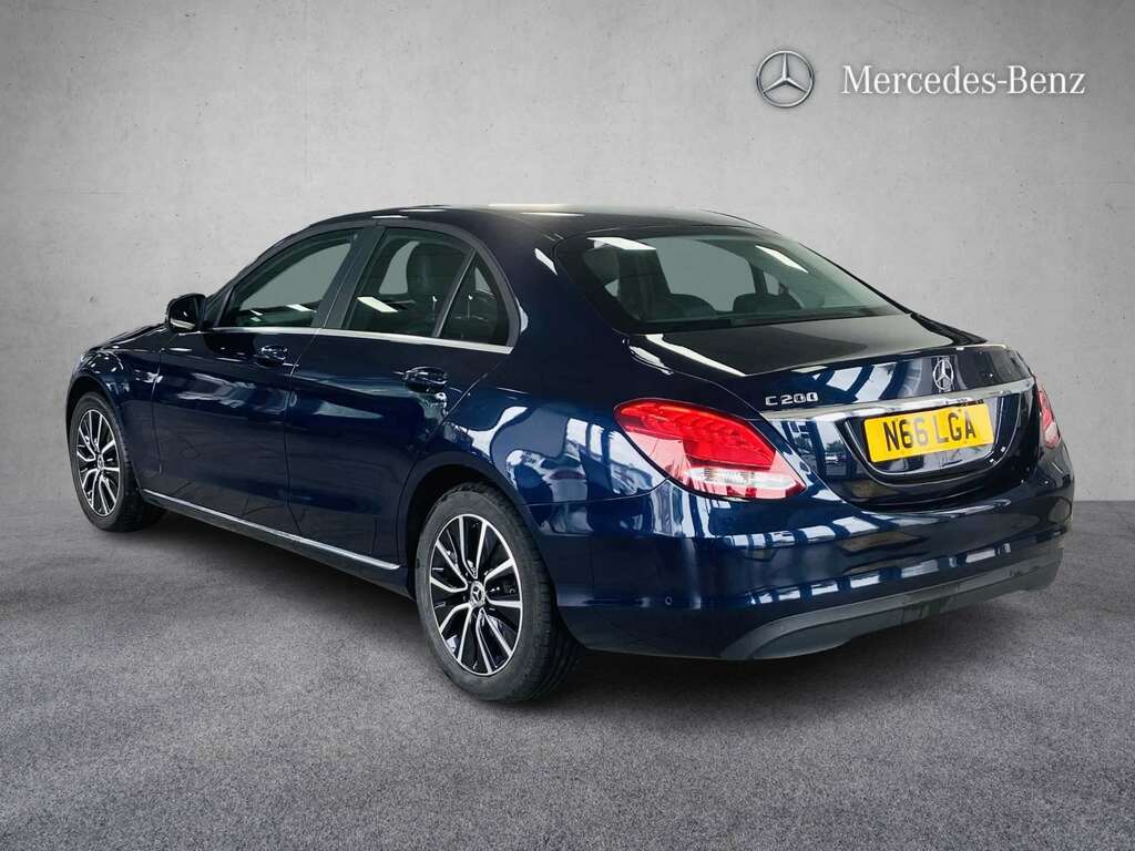 Mercedes-Benz C Class C200 Se 9G-tronic 2019 KM69DXO Blue #3