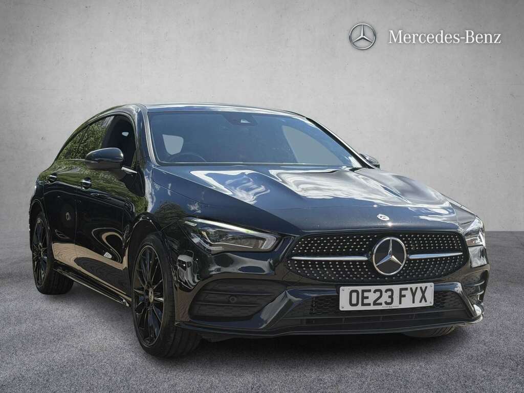 Mercedes-Benz CLA Class 250E Amg Line Premium Night Ed Tip 2023 OE23FYX Black #3