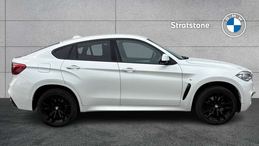BMW X6 Xdrive40d M Sport Step 2016 White #2
