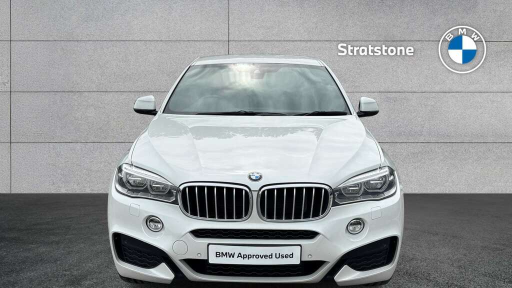 BMW X6 Xdrive40d M Sport Step 2016 White #4