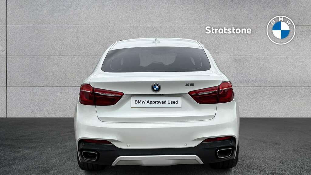 BMW X6 Xdrive40d M Sport Step 2016 White #5