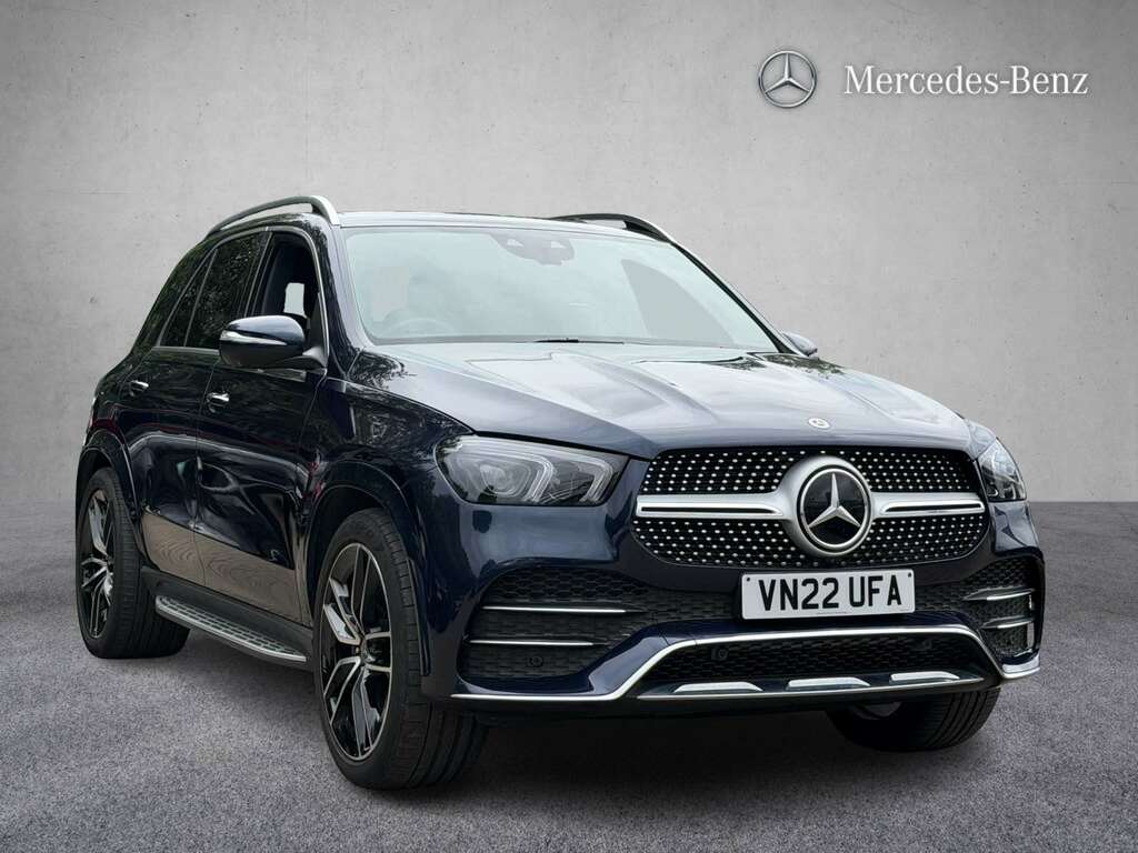 Mercedes-Benz GLE Class 400D 4Matic Amg Line Prem 9G-tron 7 St 202 VN22UFA Blue #5