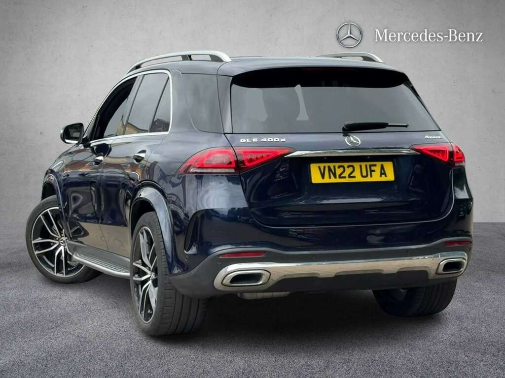 Mercedes-Benz GLE Class 400D 4Matic Amg Line Prem 9G-tron 7 St 202 VN22UFA Blue #2
