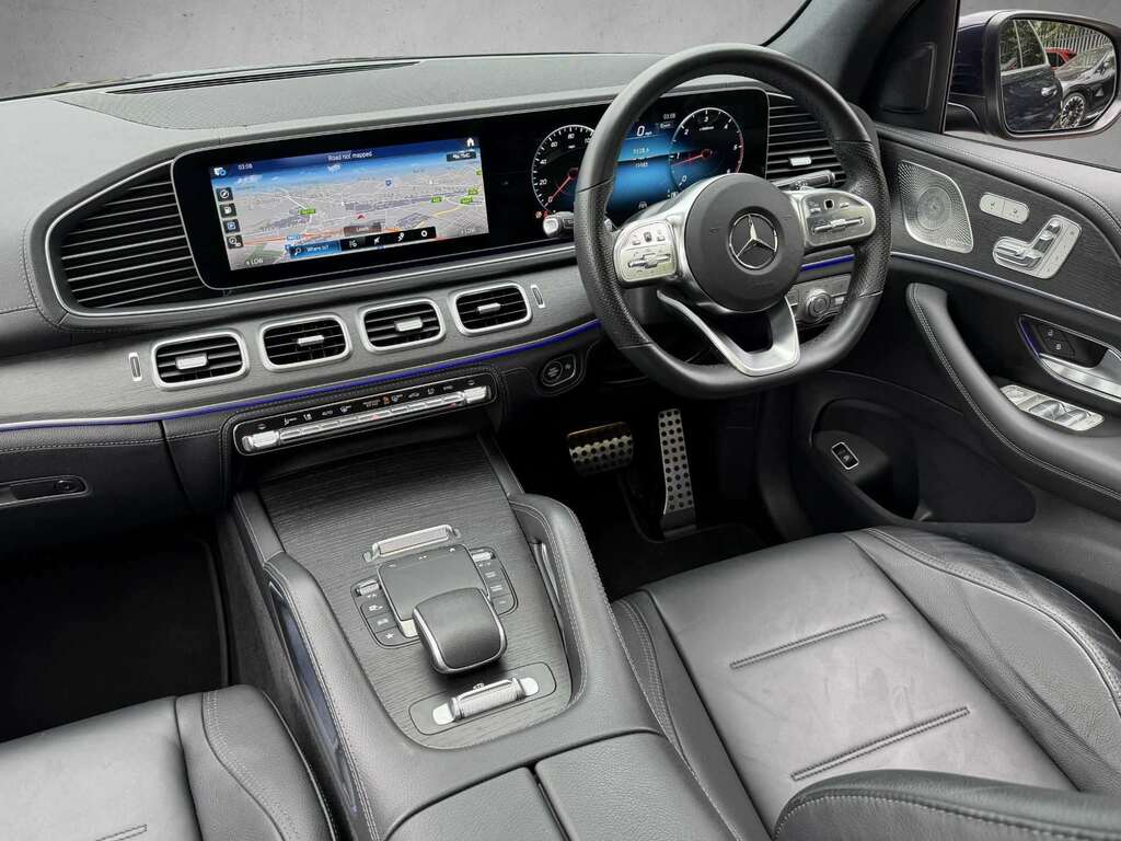 Mercedes-Benz GLE Class 400D 4Matic Amg Line Prem 9G-tron 7 St 202 VN22UFA Blue #4