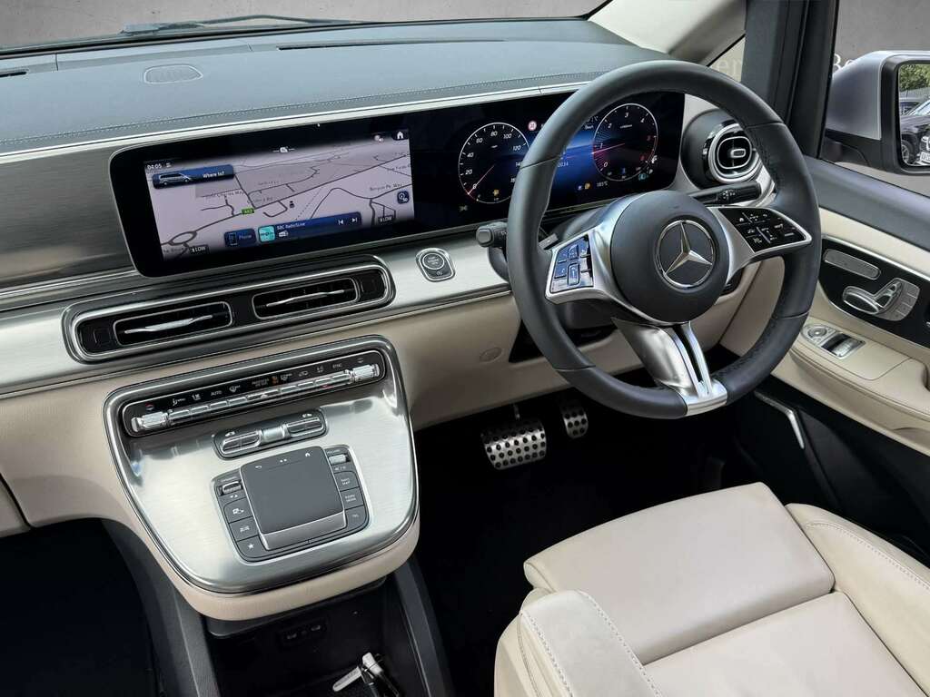 Mercedes-Benz V Class V300 D Exclusive 9G-tronic Extra Long7 St 2 KP25MSY Silver #3