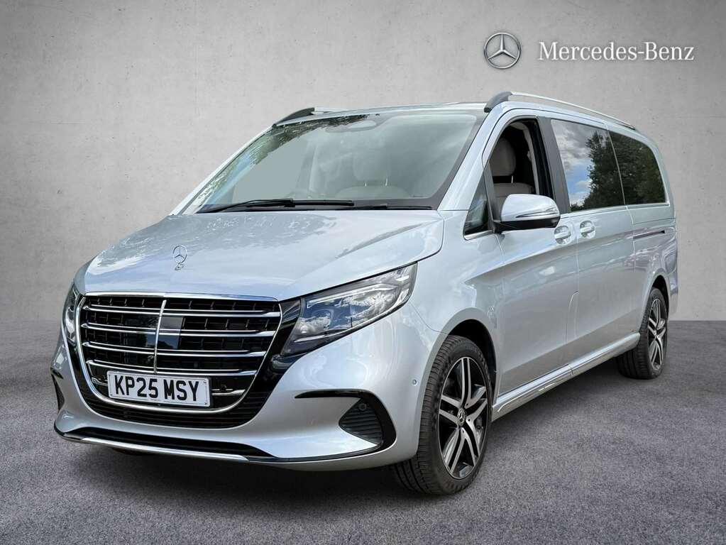 Mercedes-Benz V Class V300 D Exclusive 9G-tronic Extra Long7 St 2 KP25MSY Silver #4