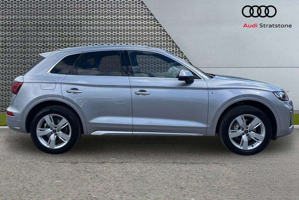 Audi Q5 50 Tfsi E Quattro S Line S Tronic 2021 LS71ZYZ Silver #3