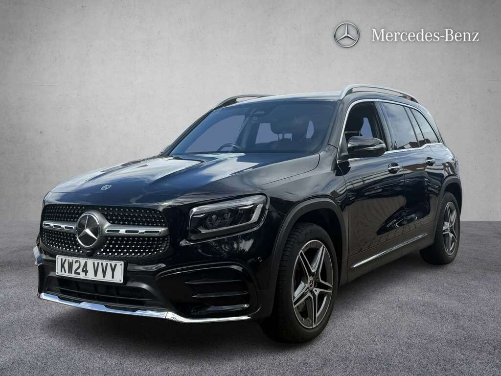 Mercedes-Benz GLB Class 220D 4Matic Amg Line Executive 8G-tronic 2024 KW24VVY Black #4