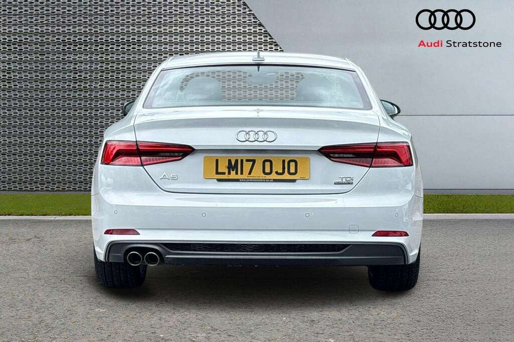Audi A5 2.0 Tdi Quattro S Line S Tronic 2017 LM17OJO White #6