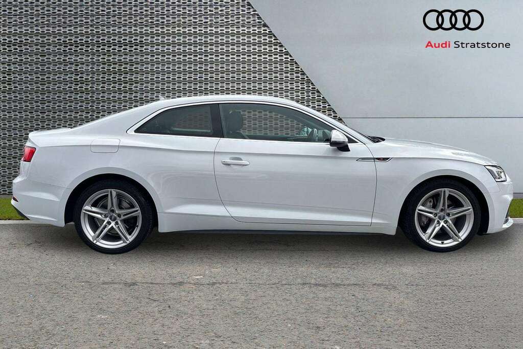 Audi A5 2.0 Tdi Quattro S Line S Tronic 2017 LM17OJO White #3