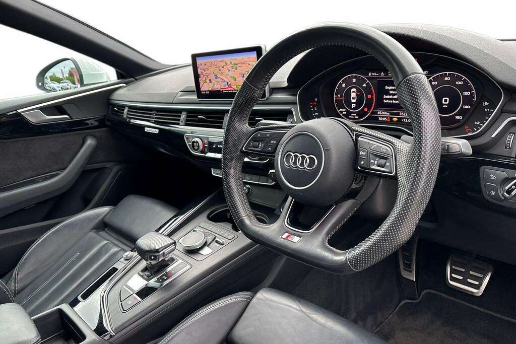 Audi A5 2.0 Tdi Quattro S Line S Tronic 2017 LM17OJO White #5