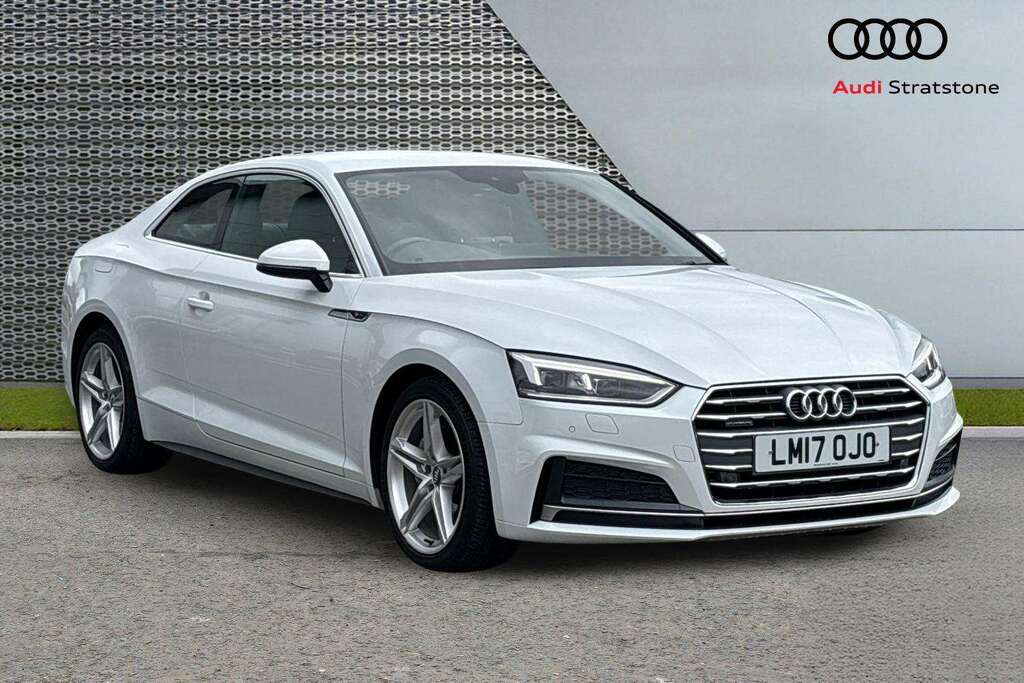 Audi A5 2.0 Tdi Quattro S Line S Tronic 2017 White