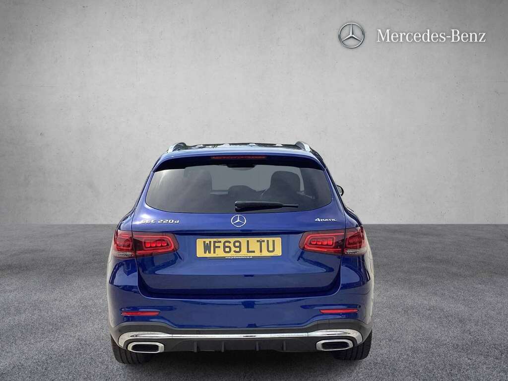 Mercedes-Benz GLC Class 220D 4Matic Amg Line 9G-tronic 2019 WF69LTU Blue #4