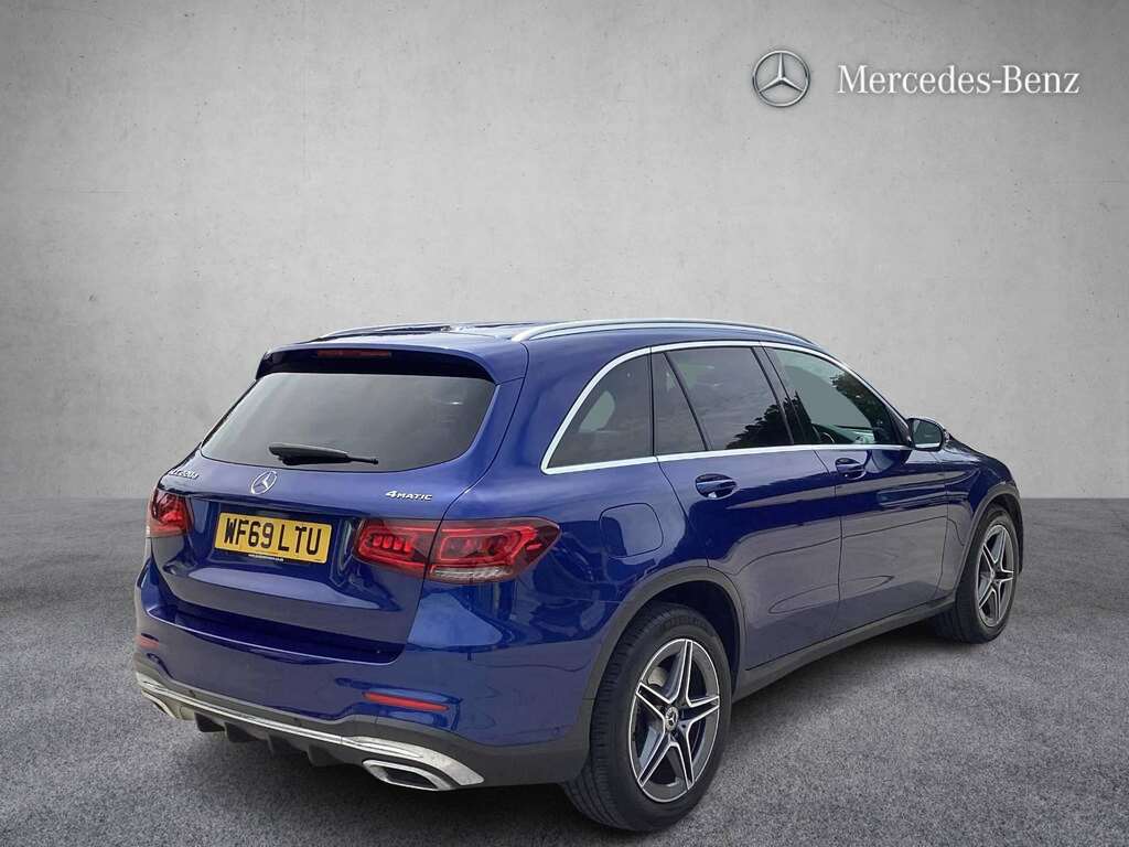 Mercedes-Benz GLC Class 220D 4Matic Amg Line 9G-tronic 2019 WF69LTU Blue #3