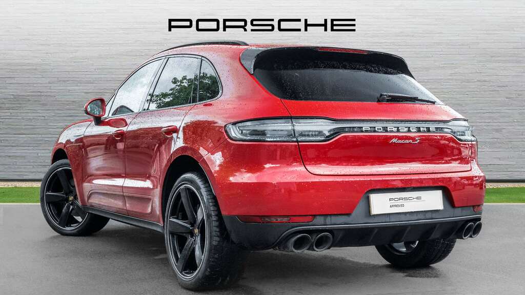 Porsche Macan S S-a 2019 LM69ZWF Red #4
