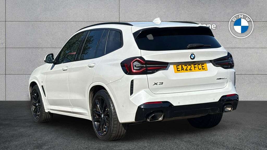 BMW X3 Xdrive30d Mht M Sport 2022 EA22FCE White #2