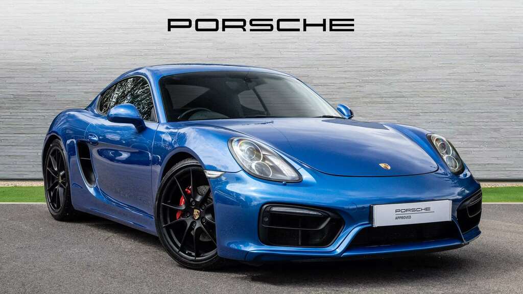 Porsche Cayman S S-a 2016 Blue
