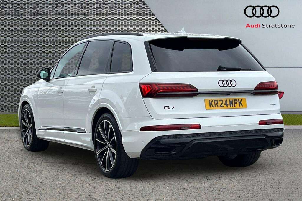Audi Q7 55 Tfsi Quattro Black Edition Tiptronic 2024 KR24WPK White #3