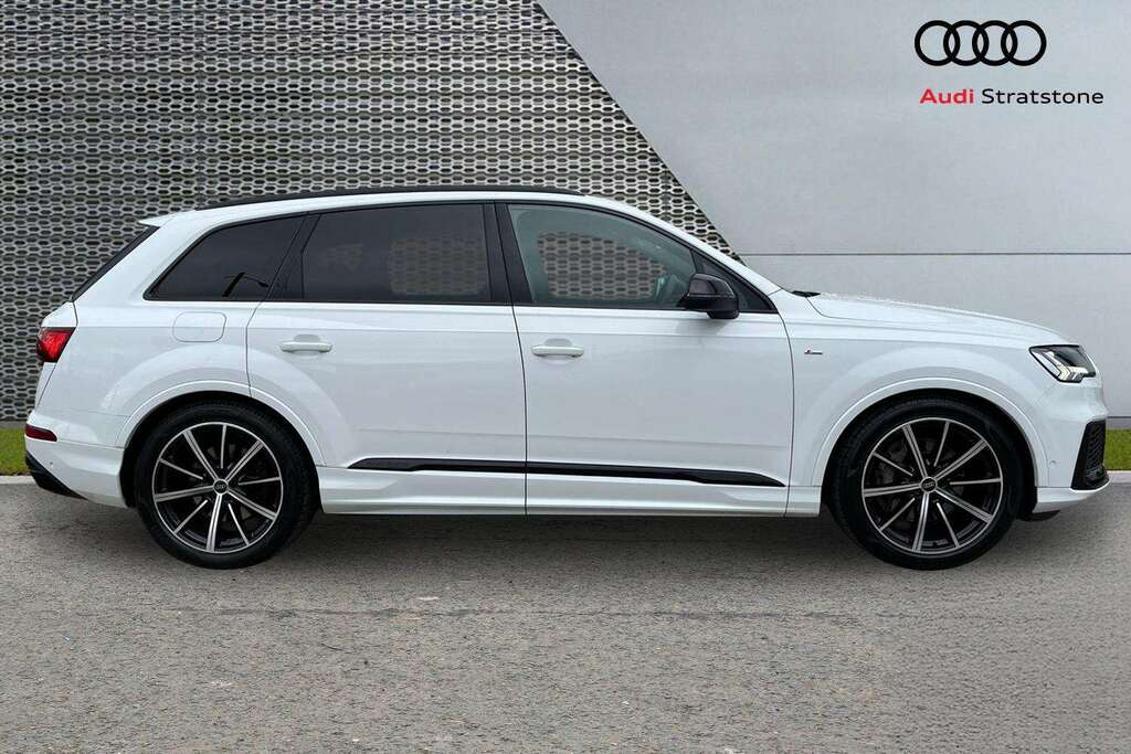 Audi Q7 55 Tfsi Quattro Black Edition Tiptronic 2024 KR24WPK White #4