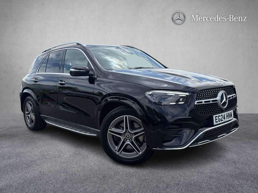 Mercedes-Benz GLE Class 300D 4Matic Amg Line 9G-tronic 7 Seat 2024 Black