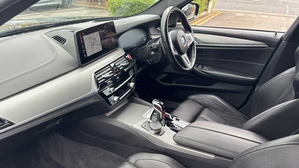 BMW M5 Competition Dct 2022 Black #5