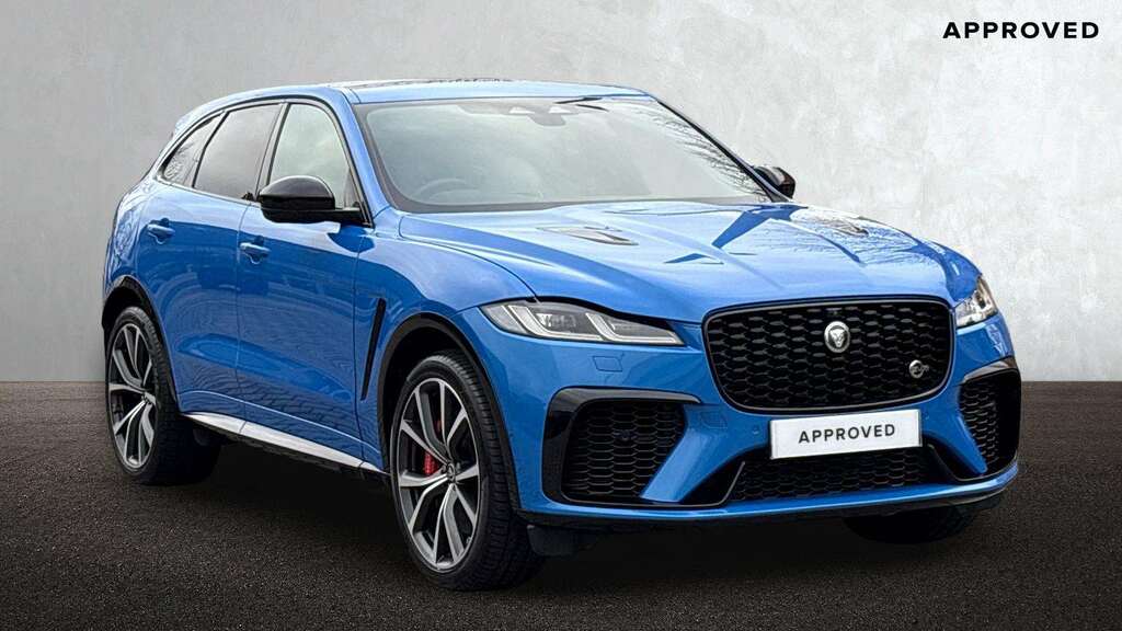 Jaguar F-Pace 5.0 V8 575 Svr Edition Awd 2024 KO24MXM Blue #2