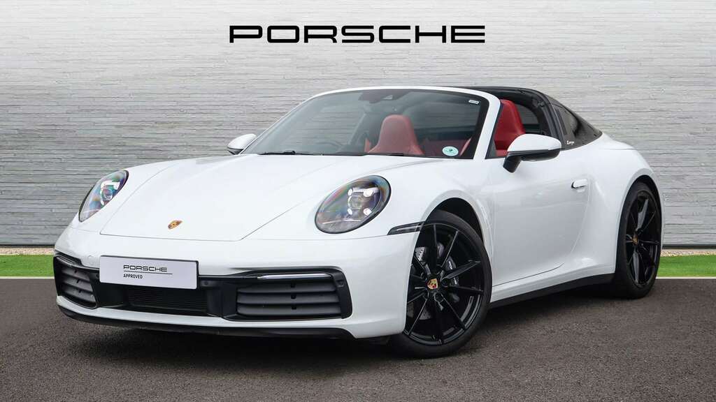 Porsche 911 Targa 4 2023 White