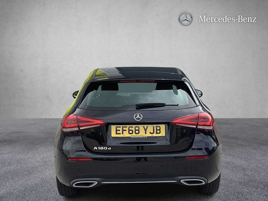 Mercedes-Benz A Class A180d Sport Executive 2018 EF68YJB Black #3