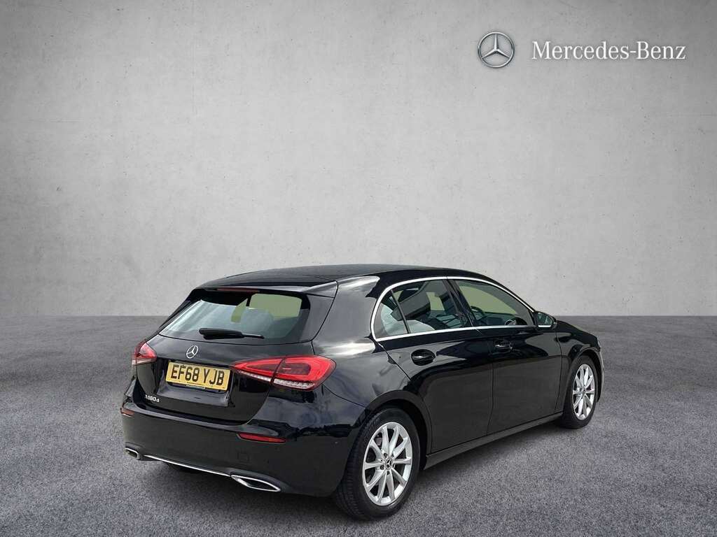 Mercedes-Benz A Class A180d Sport Executive 2018 EF68YJB Black #2