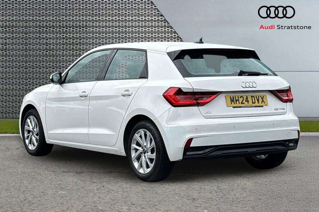 Audi A1 25 Tfsi Sport 2024 MH24DVX White #2