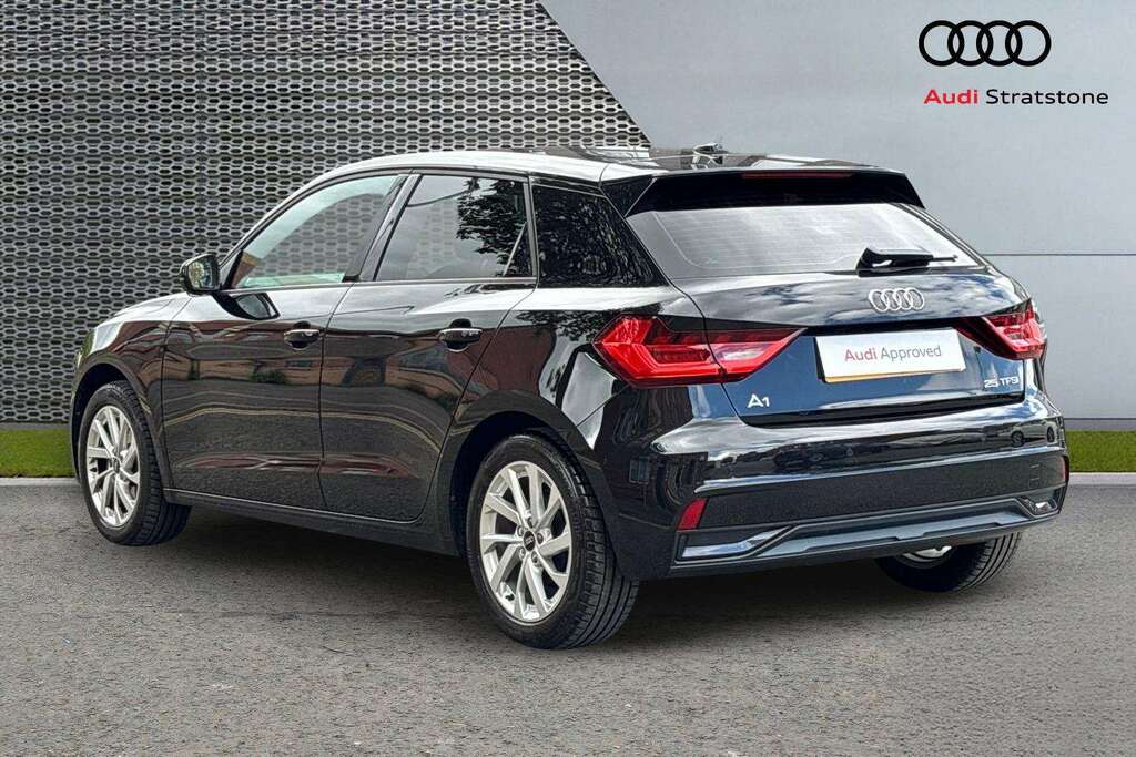 Audi A1 25 Tfsi Sport S Tronic 2023 BV23XJU Black #3